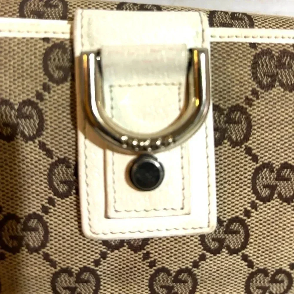 Gucci GG Canvas leather wallet - Picture 4 of 10